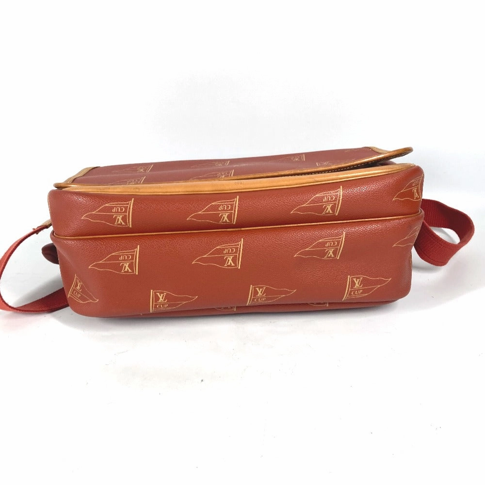 LOUIS VUITTON Shoulder Bag M80028 canvas Orange LVCUP Louis Vuitton Cup Calvi