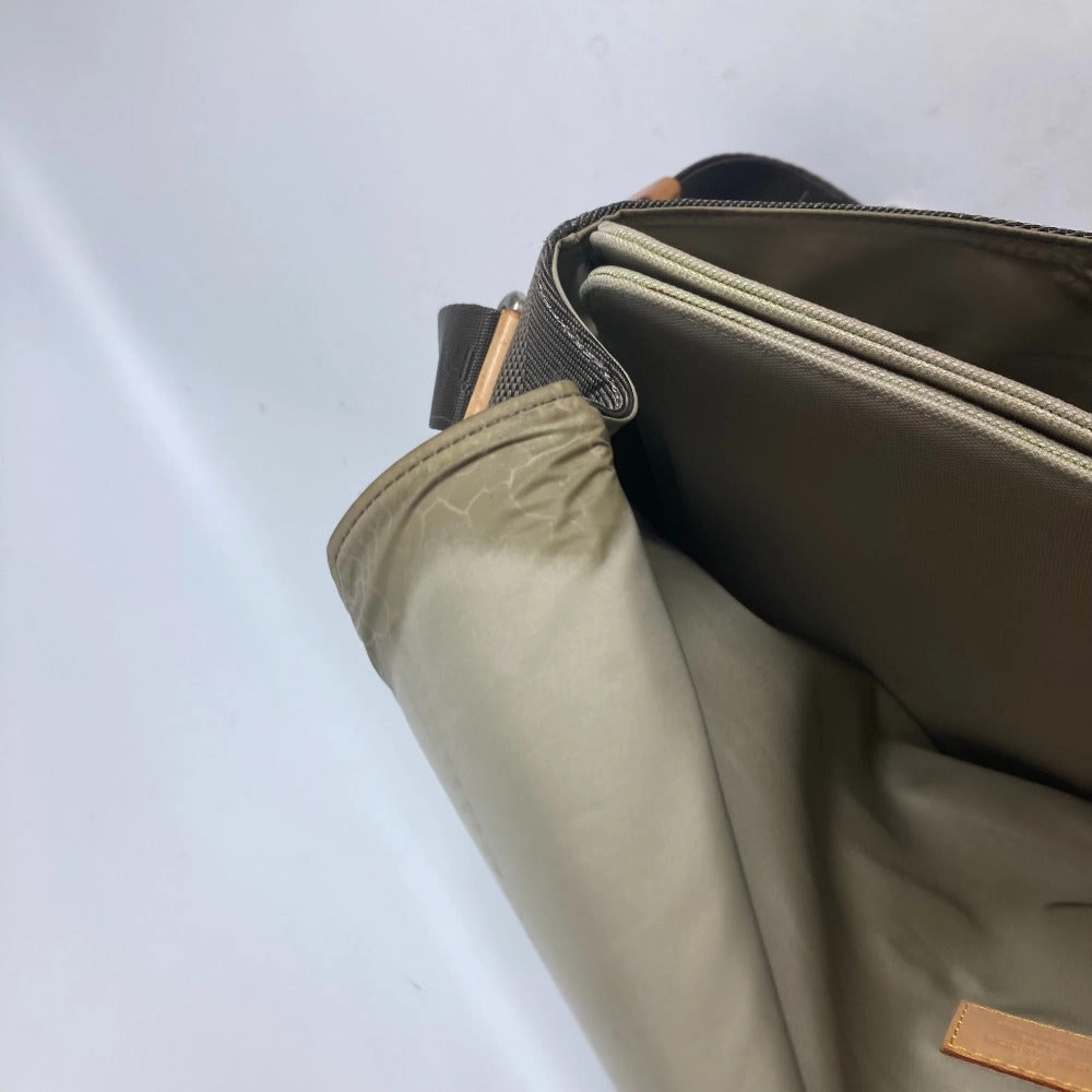 LOUIS VUITTON Shoulder Bag M93030 Damier Jean Canvas khaki Damier Jean Messager mens