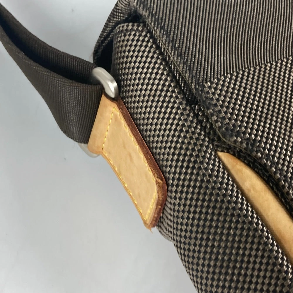 LOUIS VUITTON Shoulder Bag M93030 Damier Jean Canvas khaki Damier Jean Messager mens