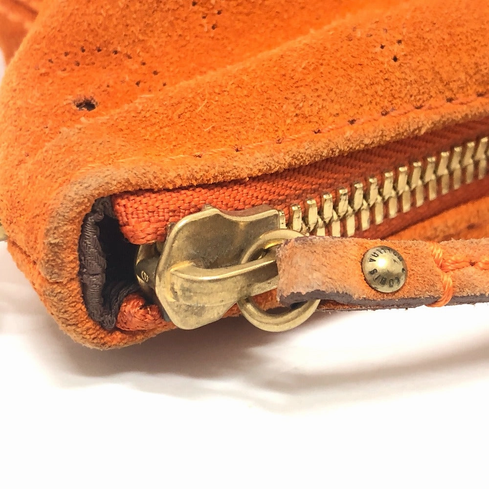 LOUIS VUITTON Shoulder Bag M95122  suede Orange Monogram suede Onata PM Women