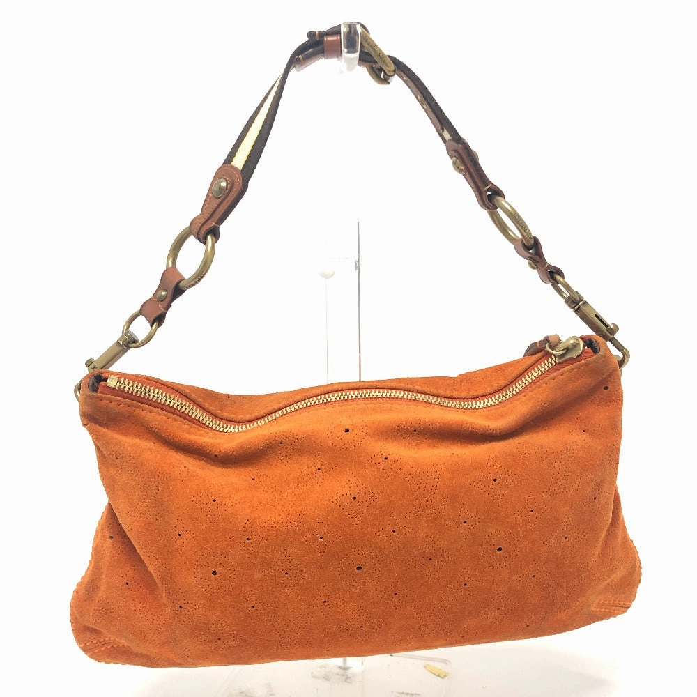 LOUIS VUITTON Shoulder Bag M95122  suede Orange Monogram suede Onata PM Women