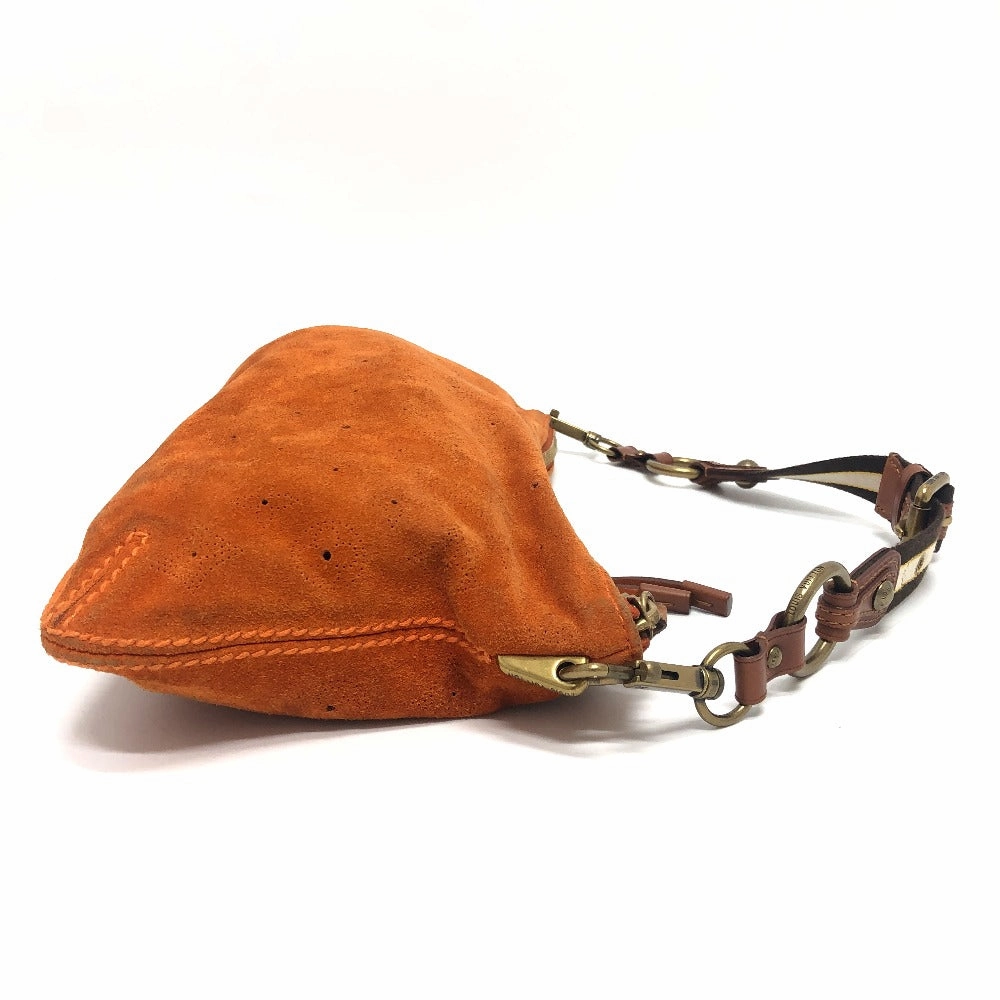 LOUIS VUITTON Shoulder Bag M95122  suede Orange Monogram suede Onata PM Women