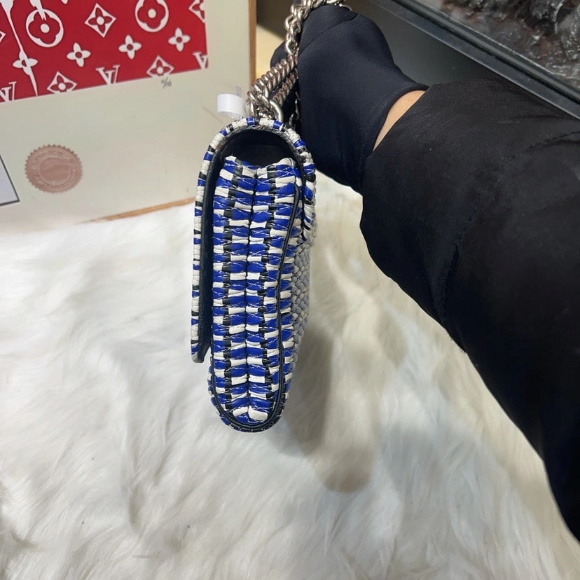 Louis Vuitton Twist Blue White Crossbody Bag