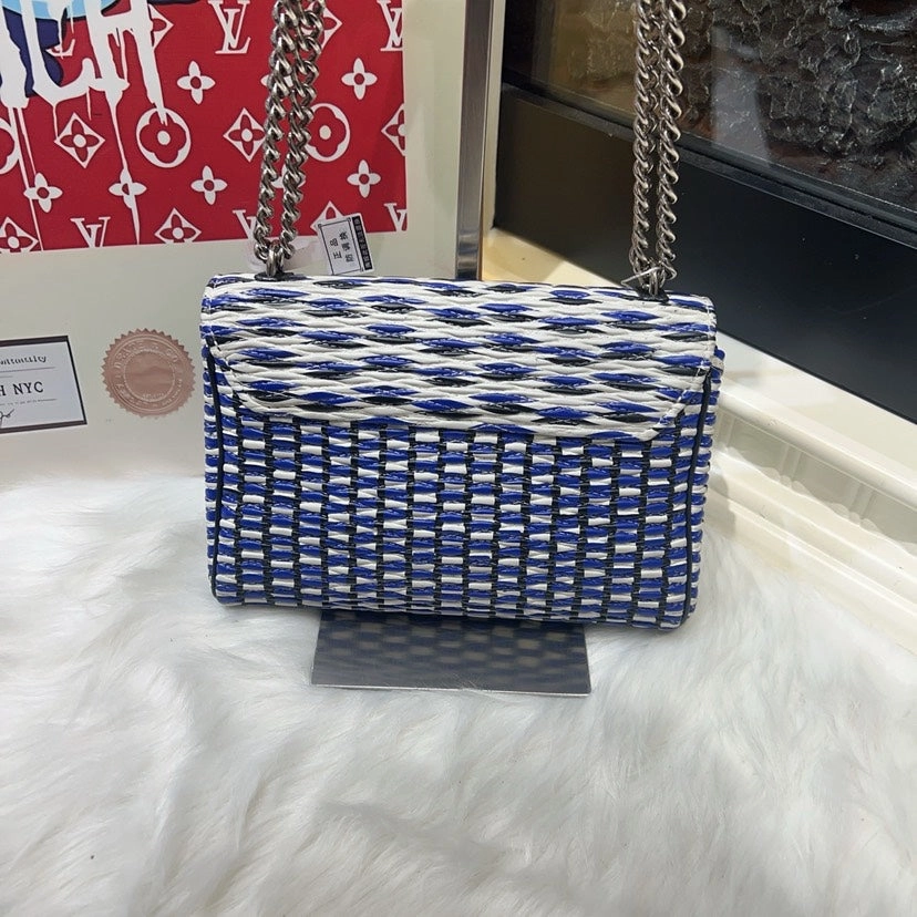 Louis Vuitton Twist Blue White Crossbody Bag