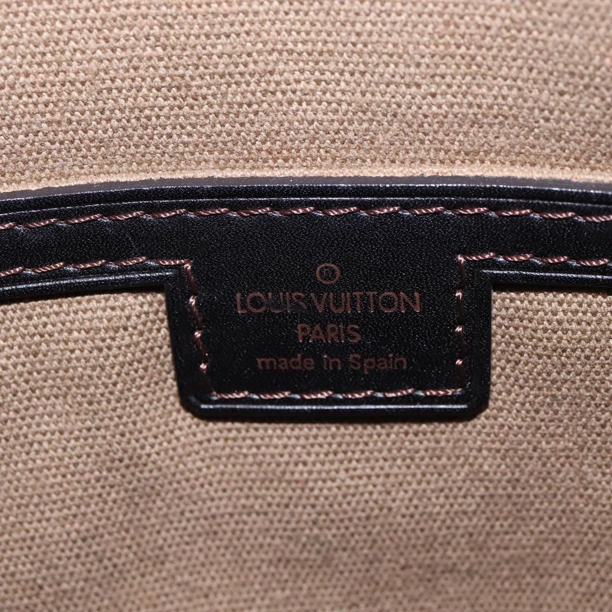 LOUIS VUITTON Utah Shawnee MM Shoulder Bag Leather Brown M93453 LV hk1878