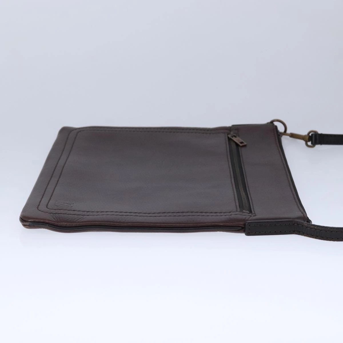 LOUIS VUITTON Utah Shawnee MM Shoulder Bag Leather Brown M93453 LV hk1878