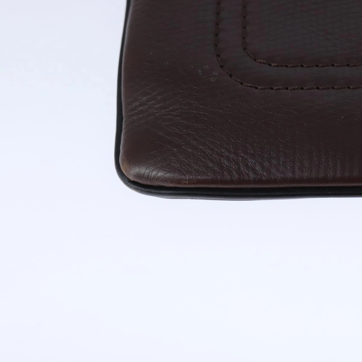 LOUIS VUITTON Utah Shawnee MM Shoulder Bag Leather Brown M93453 LV hk1878
