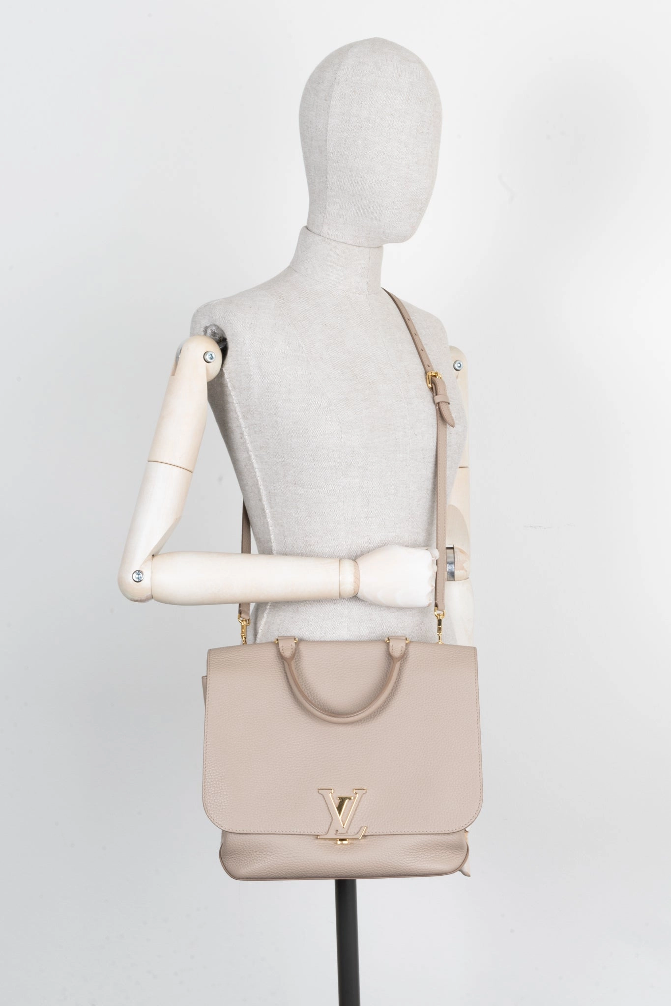 LOUIS VUITTON Volta Crossbody Bag Beige