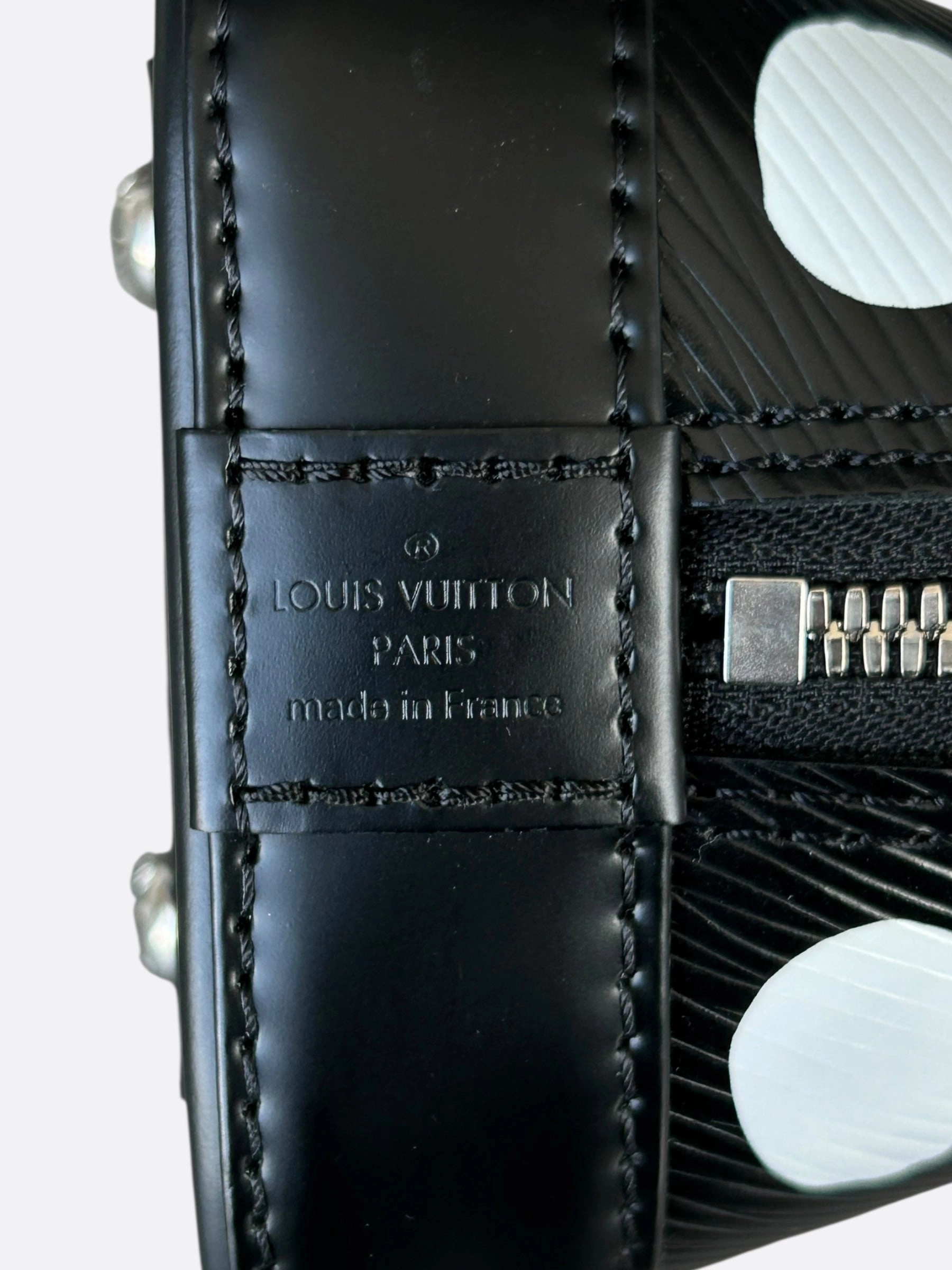 Louis Vuitton Yayoi Kusama Black & White Polka Dot Alma BB