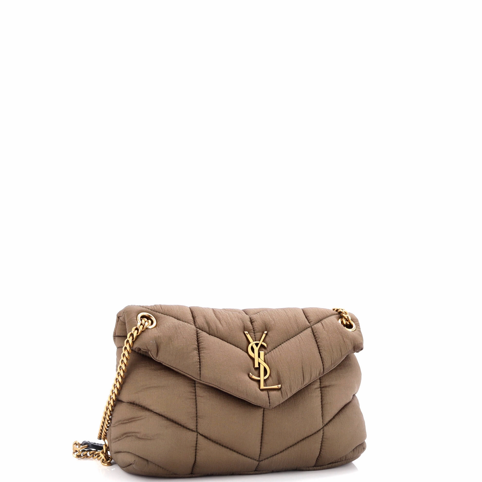 Loulou Puffer Shoulder Bag Quilted Nylon Small