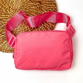 Love the Journey Fanny Pack in Watermelon Pink