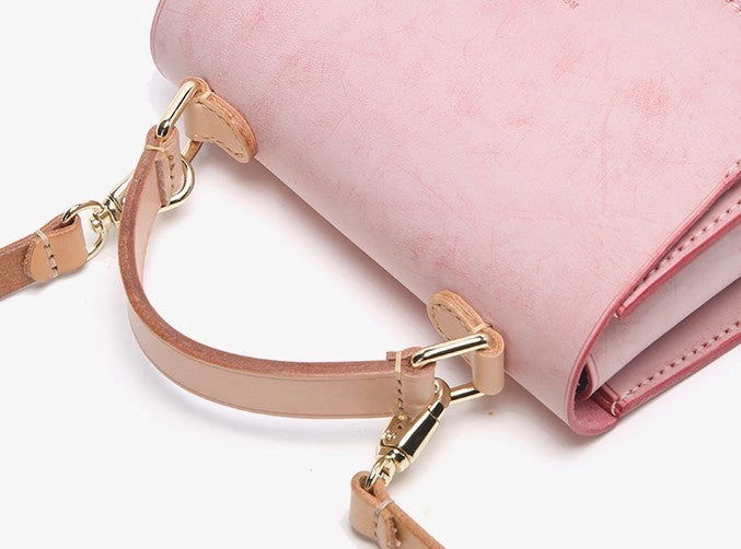Lovely Handmade Leather Womens SMall Purse Handbags Shoulder Bags for Women