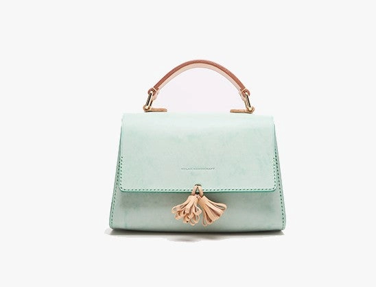 Lovely Handmade Leather Womens SMall Purse Handbags Shoulder Bags for Women