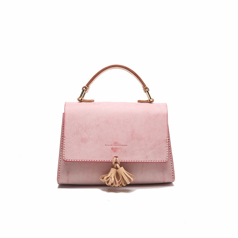 Lovely Handmade Leather Womens SMall Purse Handbags Shoulder Bags for Women