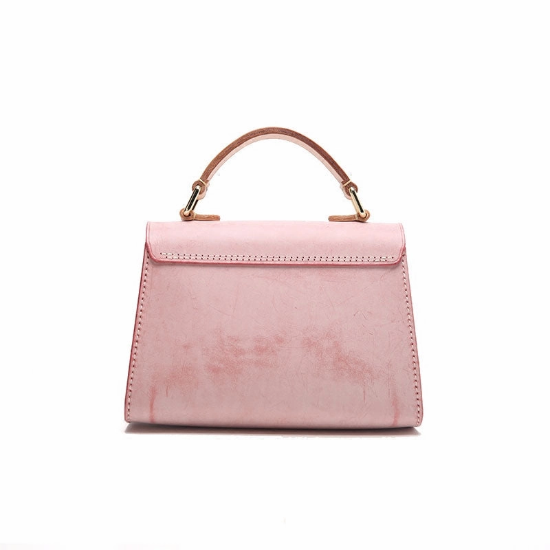Lovely Handmade Leather Womens SMall Purse Handbags Shoulder Bags for Women