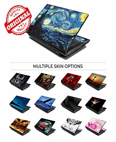 LSS 15 15.6 inch Laptop Notebook Skin Sticker Cover Art Decal Fits 13.3" 14" 15.6" 16" HP Dell