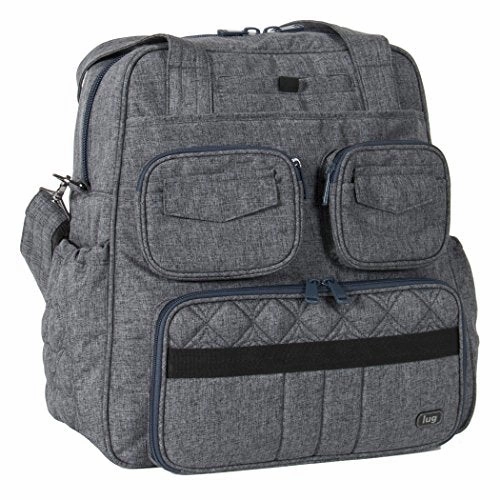 Lug Women'S Puddle Jumper Overnight/Gym Duffel Bag, Heather Grey, One Size