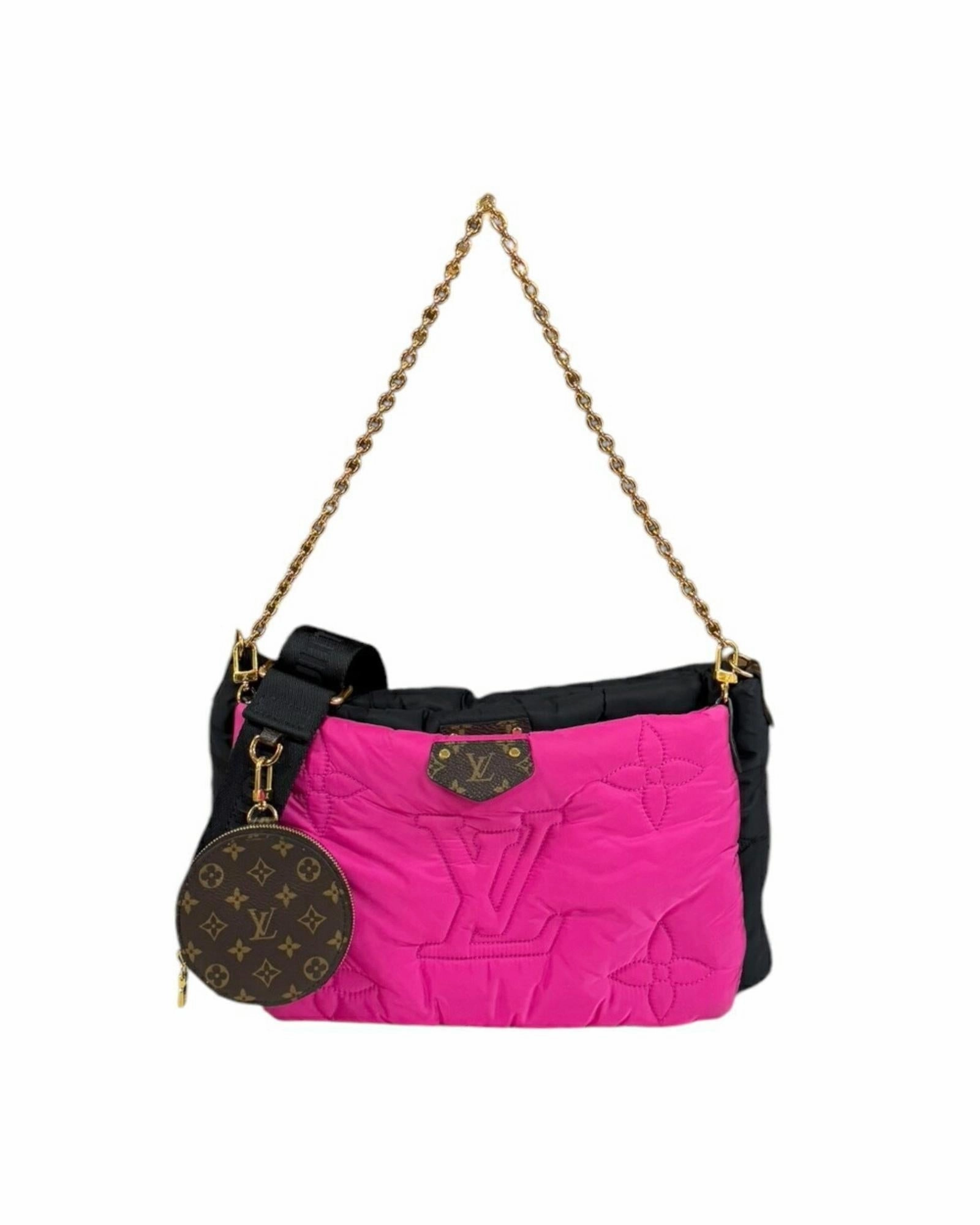 LV Pochette Quilted Shoulder Bag
