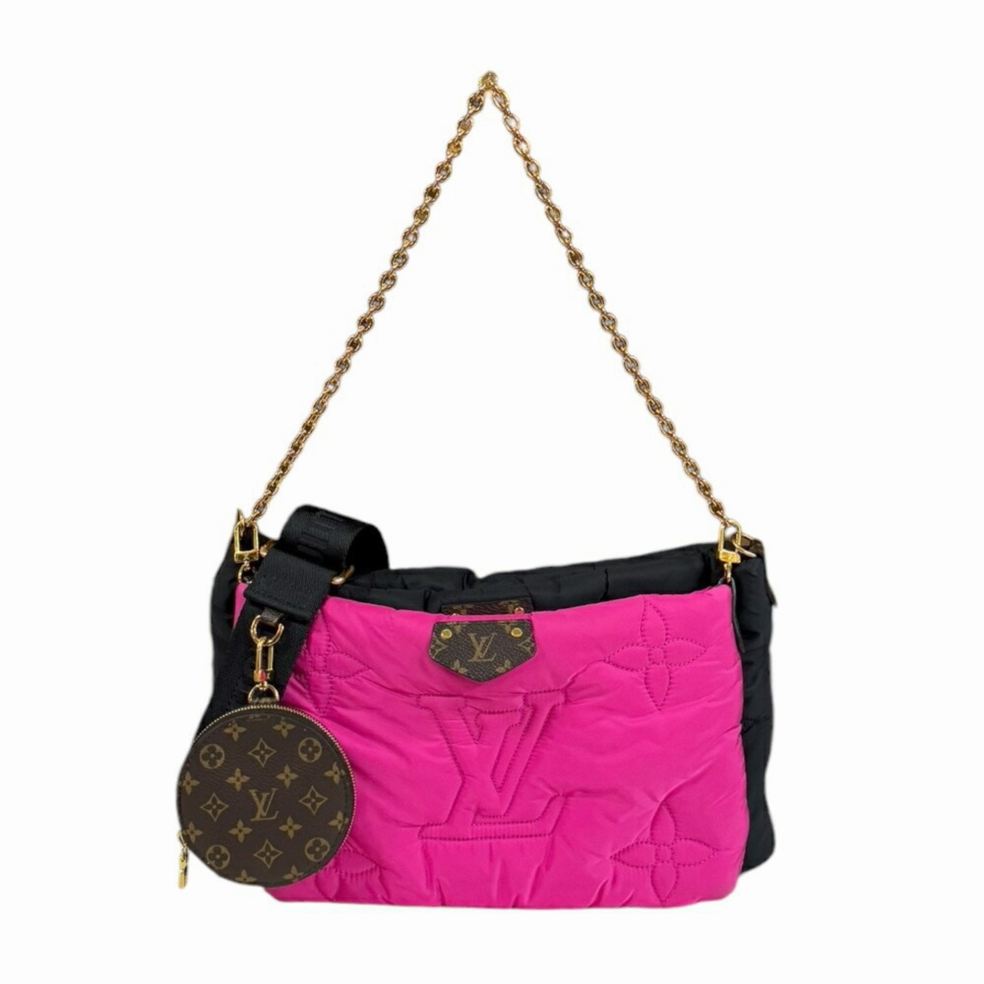 LV Pochette Quilted Shoulder Bag
