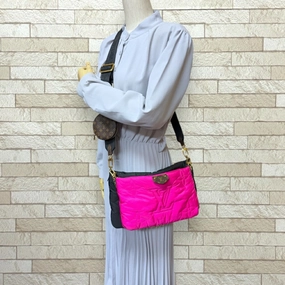 LV Pochette Quilted Shoulder Bag
