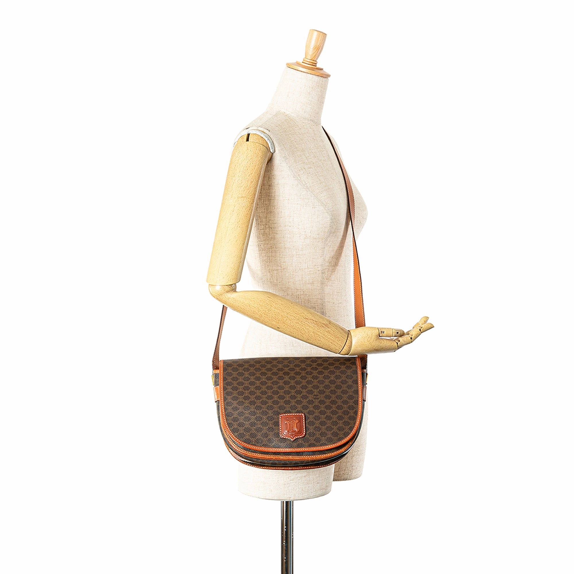 Macadam Coated Canvas Crossbody