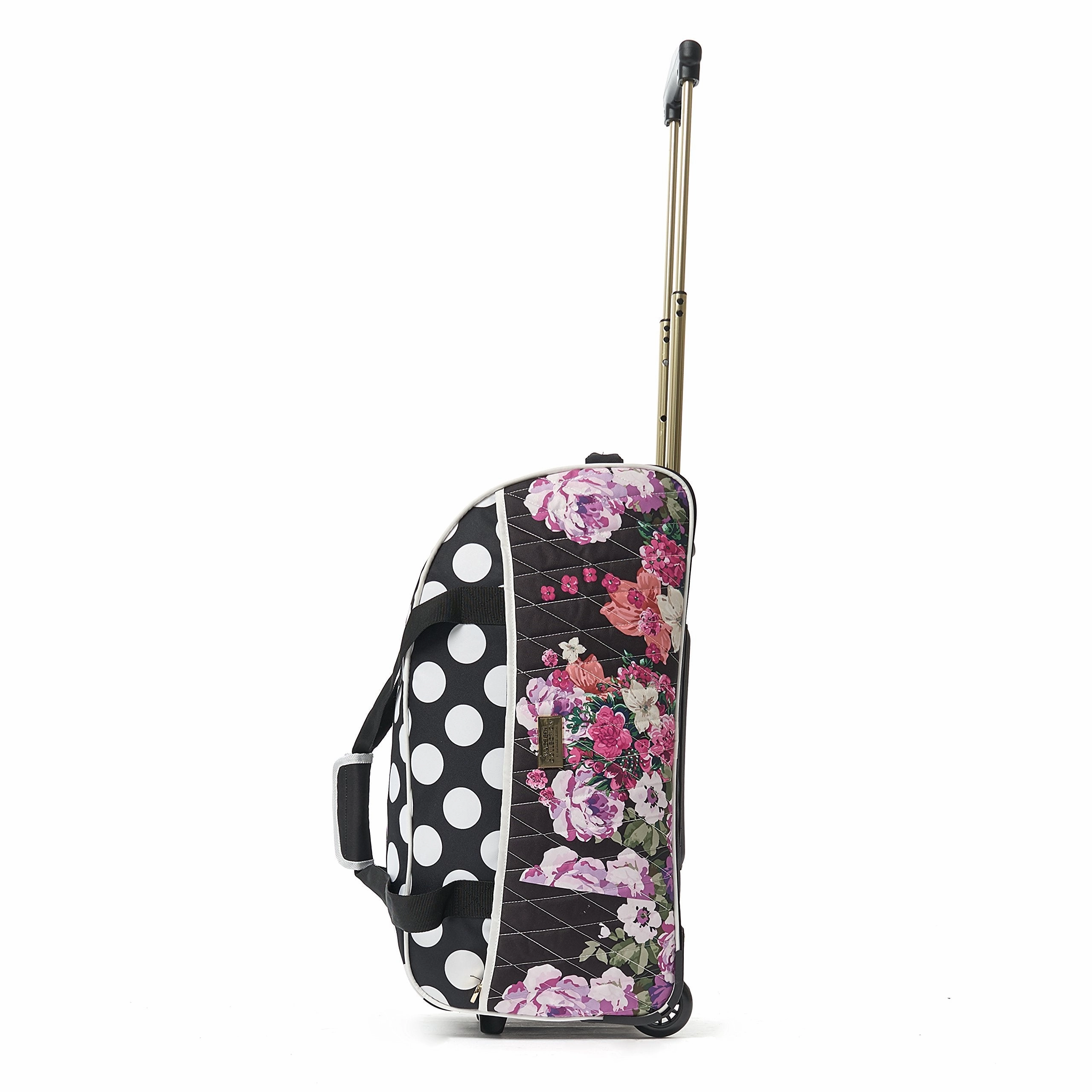 Macbeth Collection Women's 21.5 inch Duffel Bag, One Size, Black,