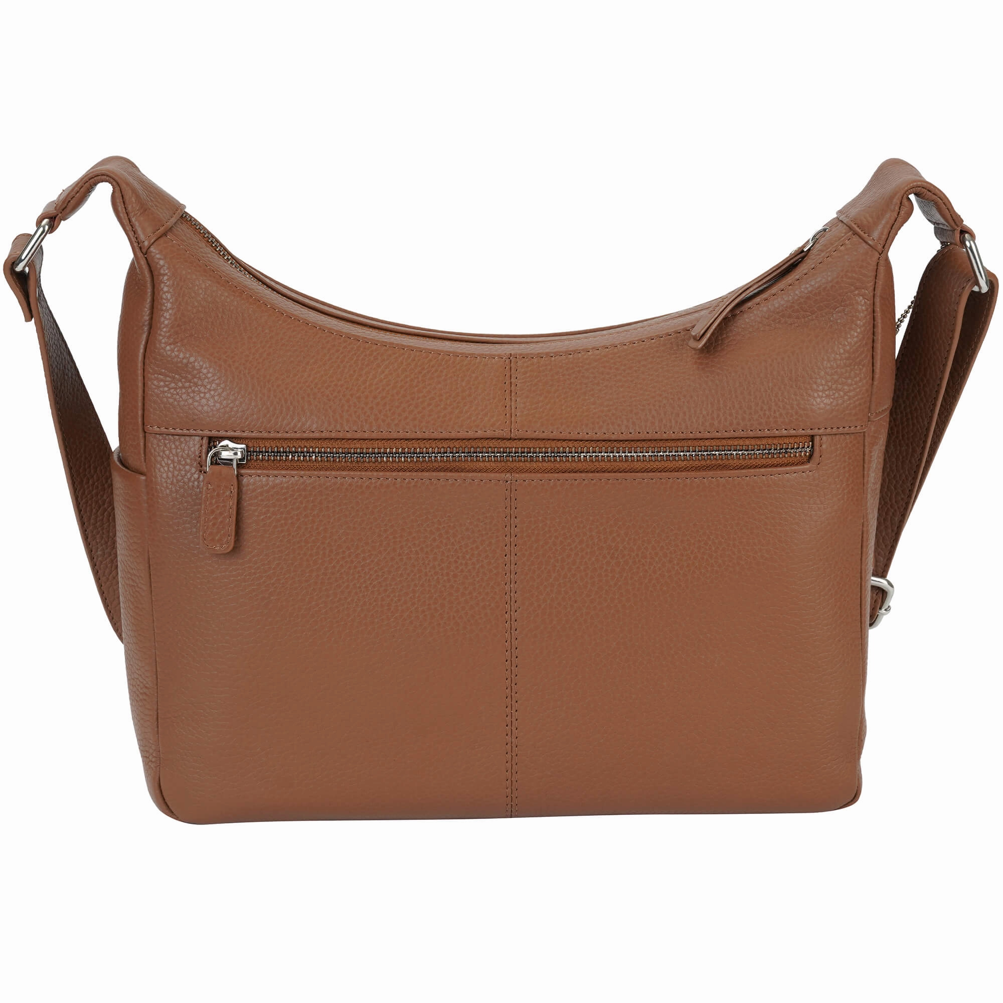 Mancini Pebbled June Crossbody Handbag