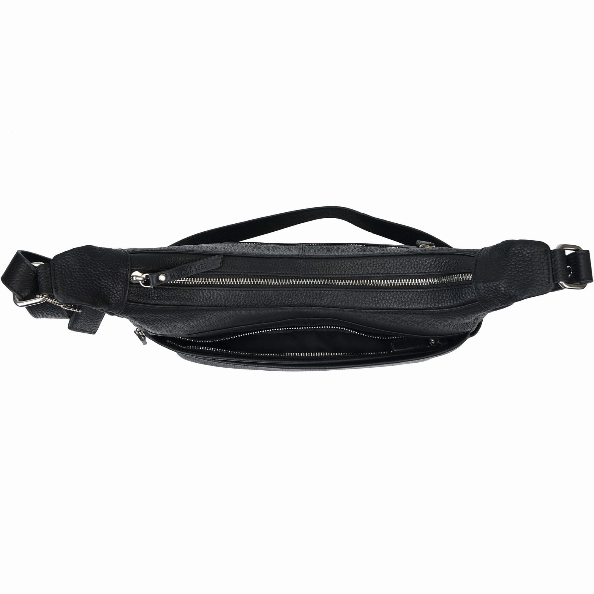 Mancini Pebbled June Crossbody Handbag
