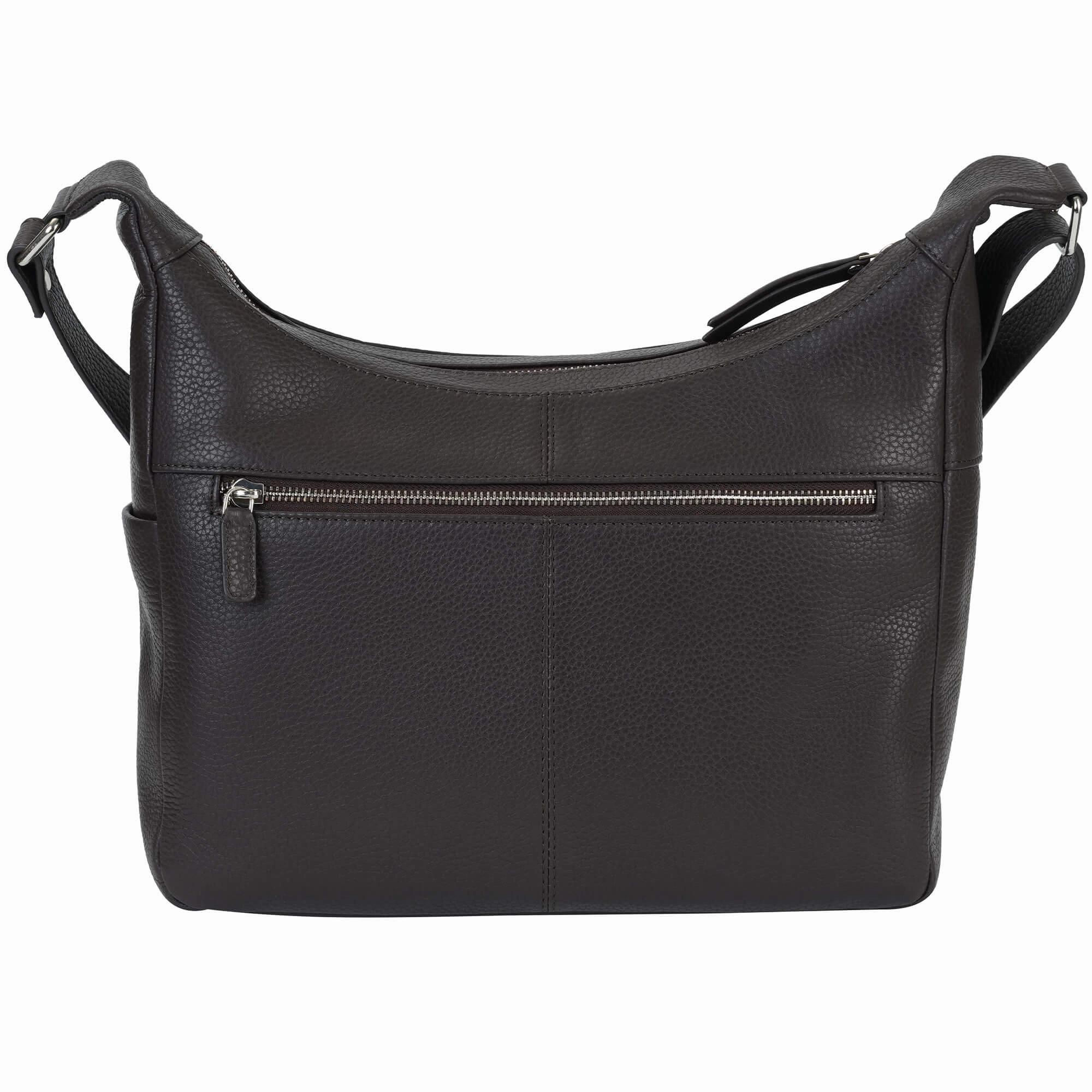 Mancini Pebbled June Crossbody Handbag