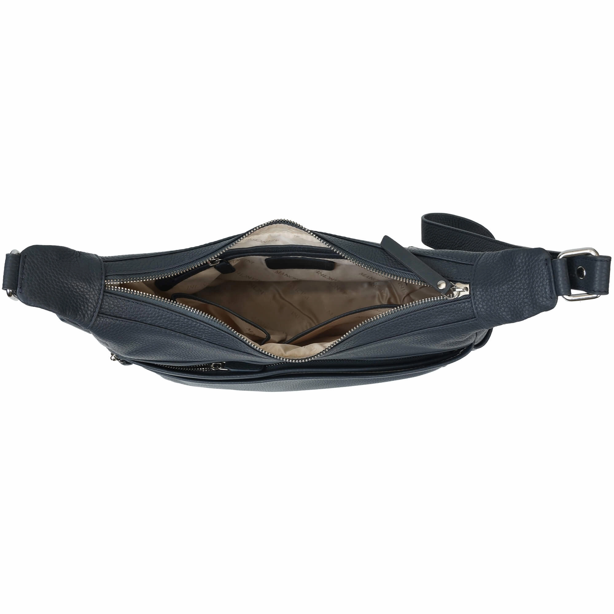 Mancini Pebbled June Crossbody Handbag