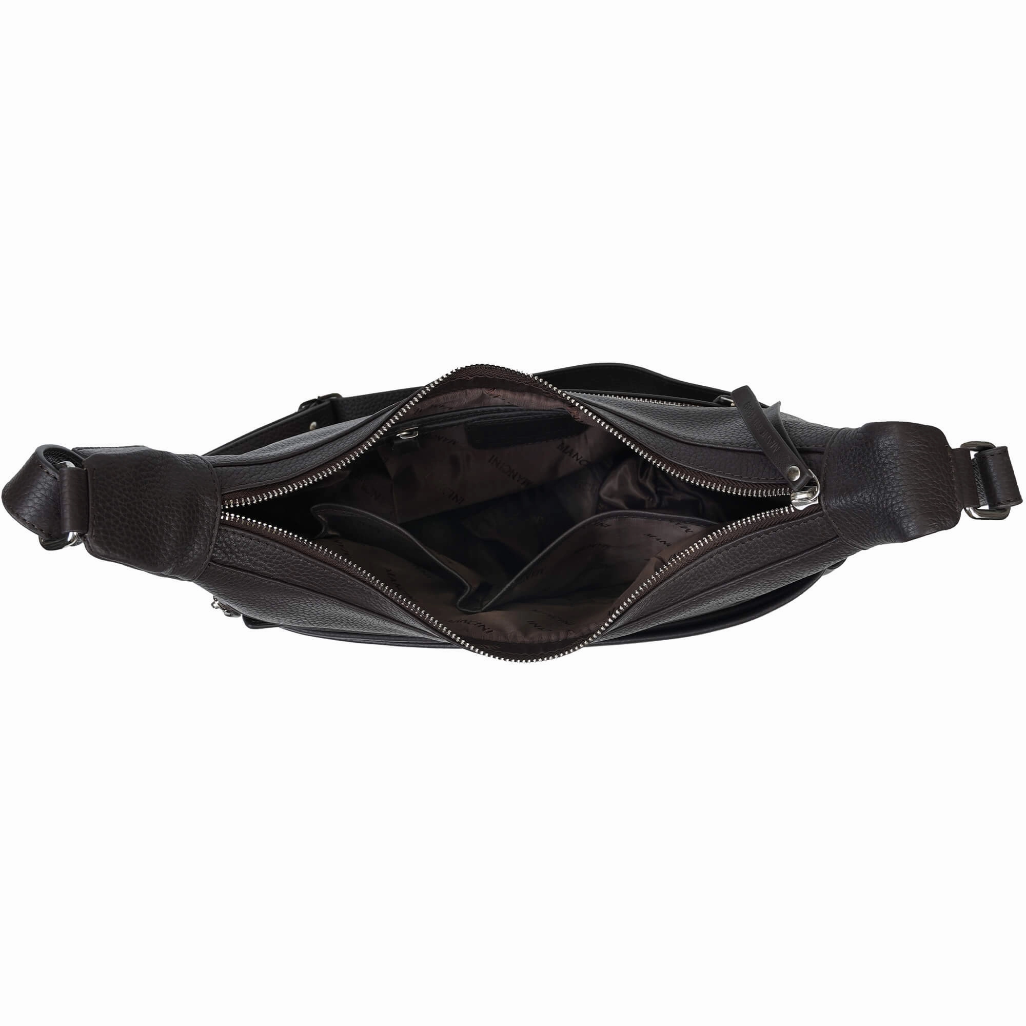 Mancini Pebbled June Crossbody Handbag