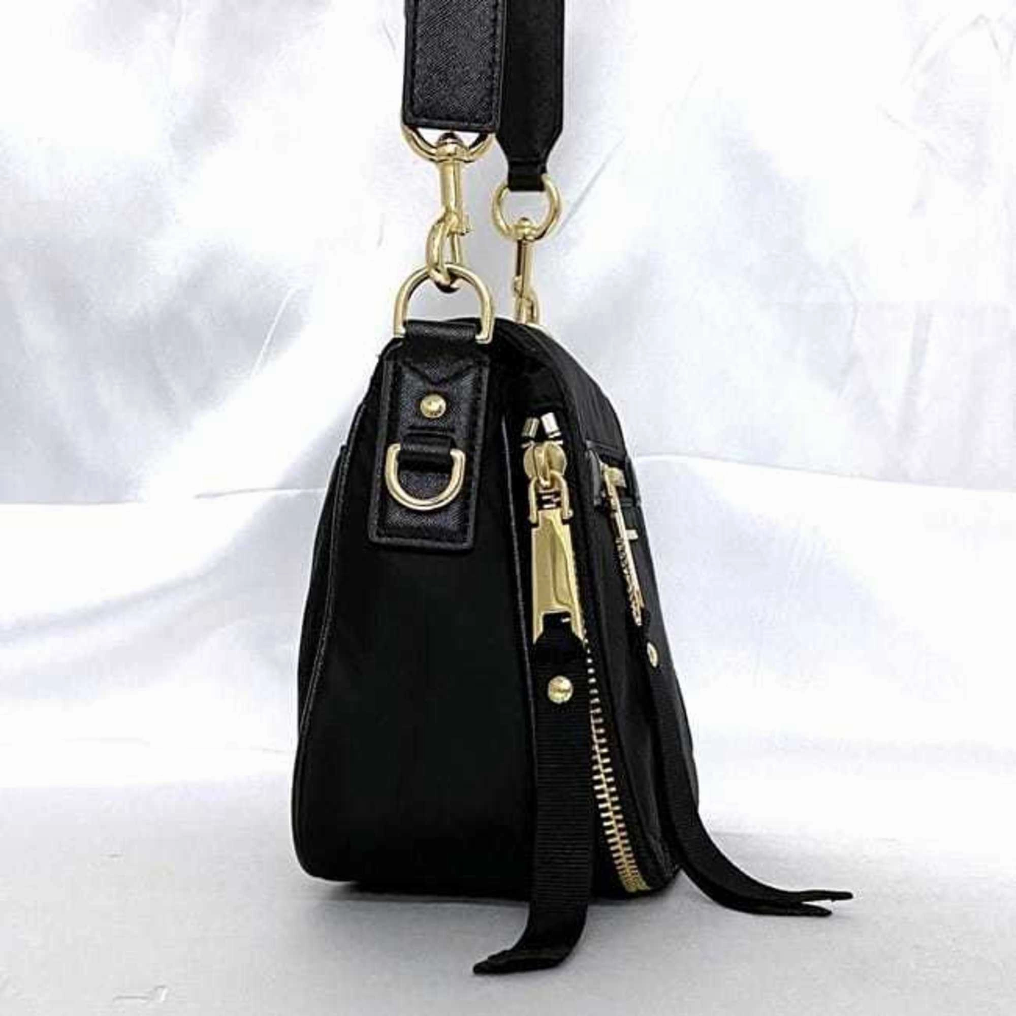 Marc Jacobs Nylon Leather Shoulder Bag (Pre-Owned)