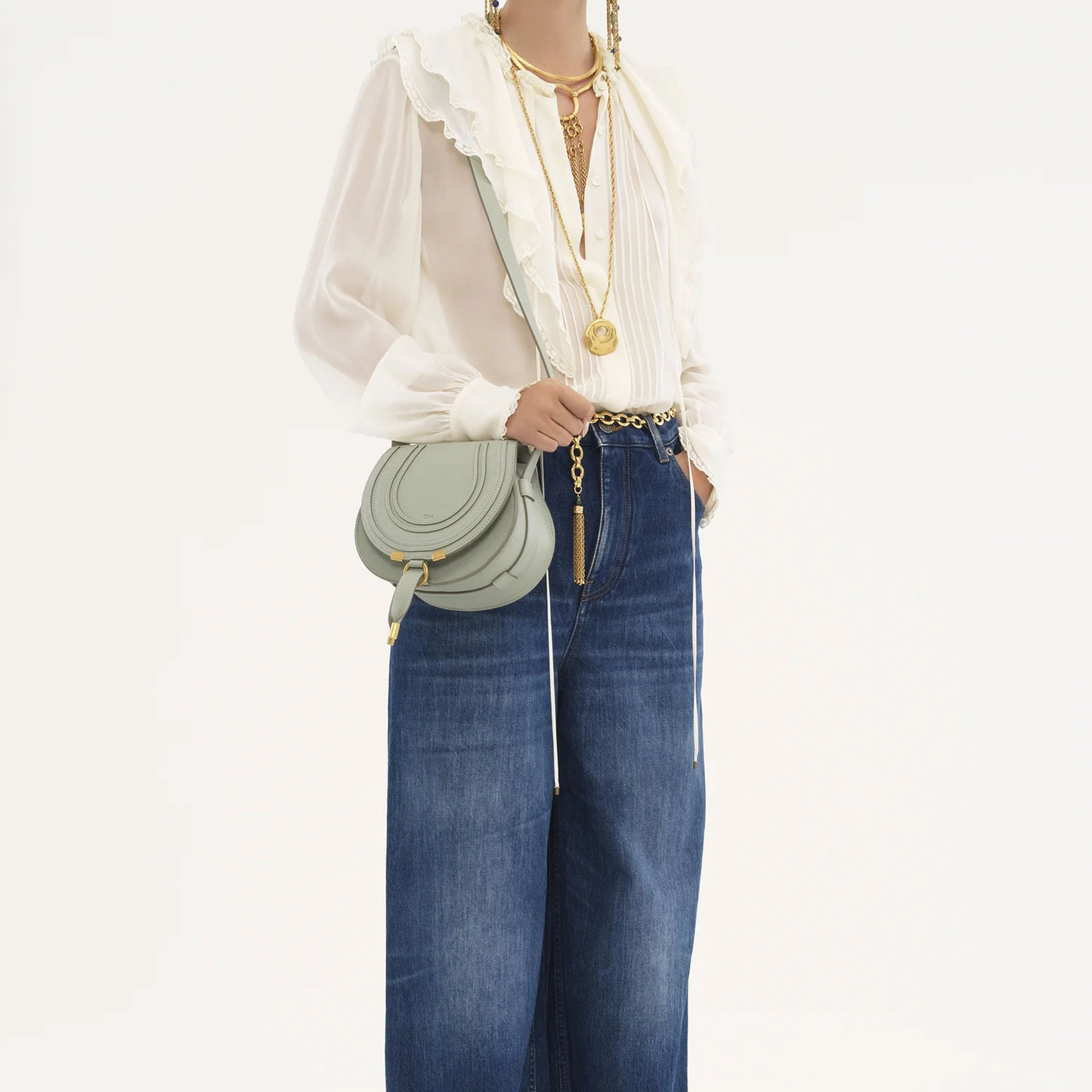 Marcie Mini Satchel, Sea Grass