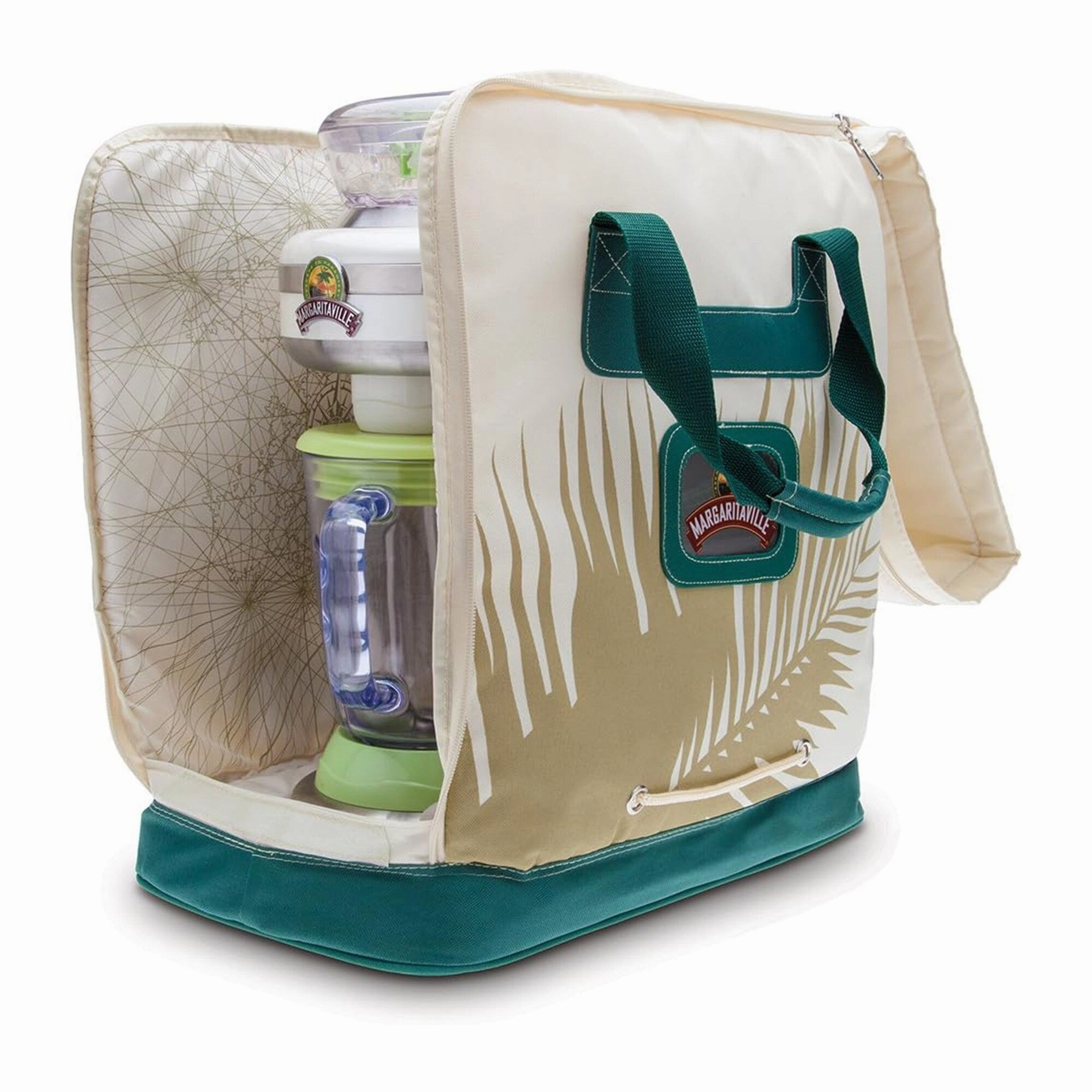 Margaritaville AD1200 Water Repellant Foam Padded Concoction Maker Travel Bag - 3.6