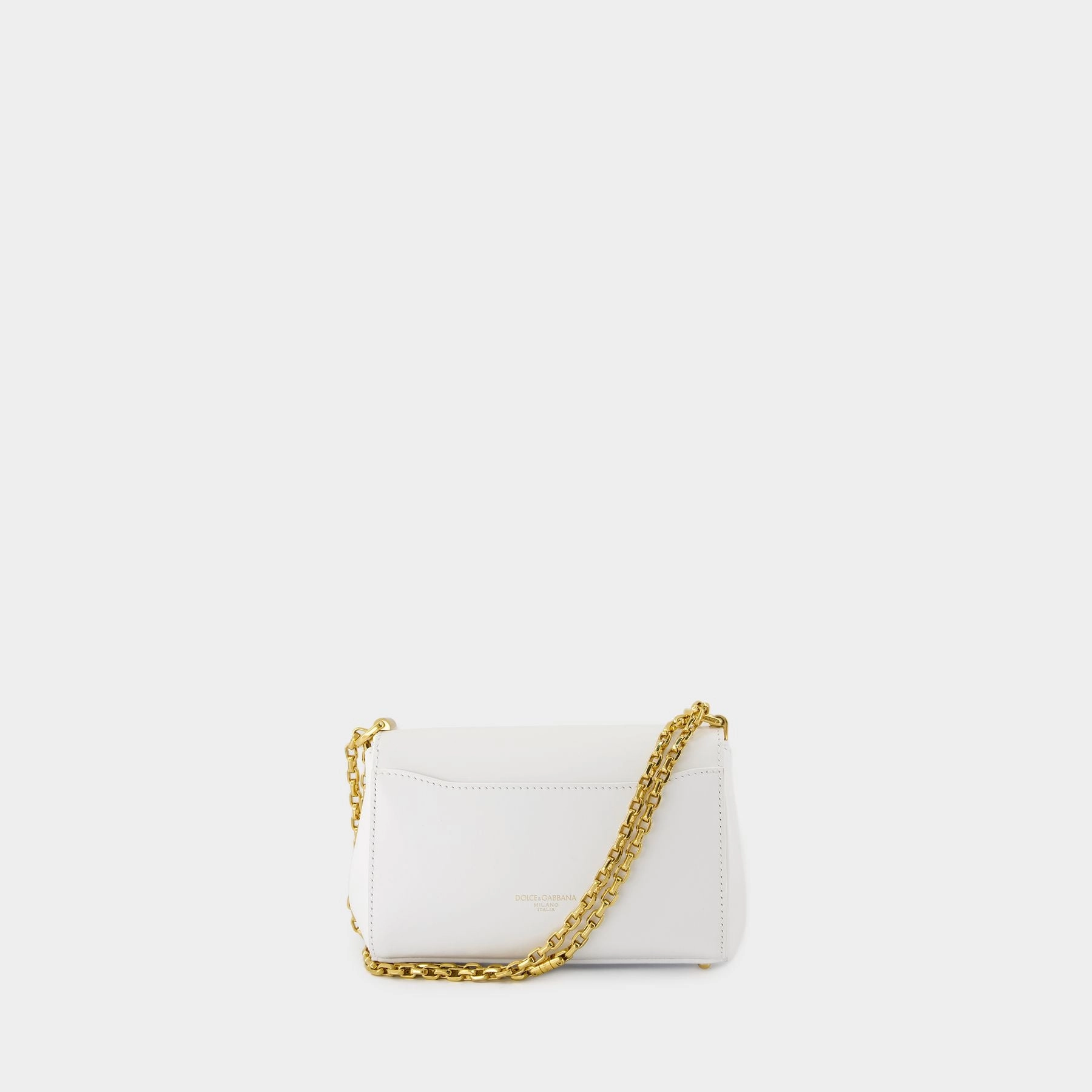 Marlene Crossbody - Dolce&Gabbana - Leather - White