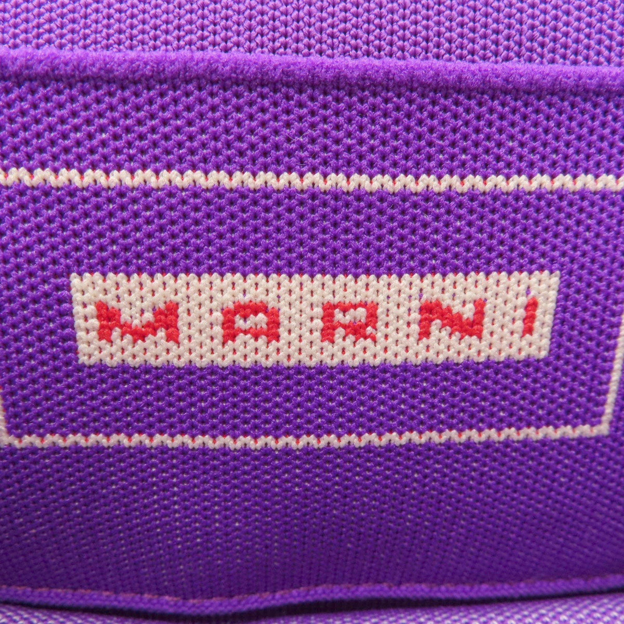 Marni  Canvas Shoulder Bag (Pre-Owned)