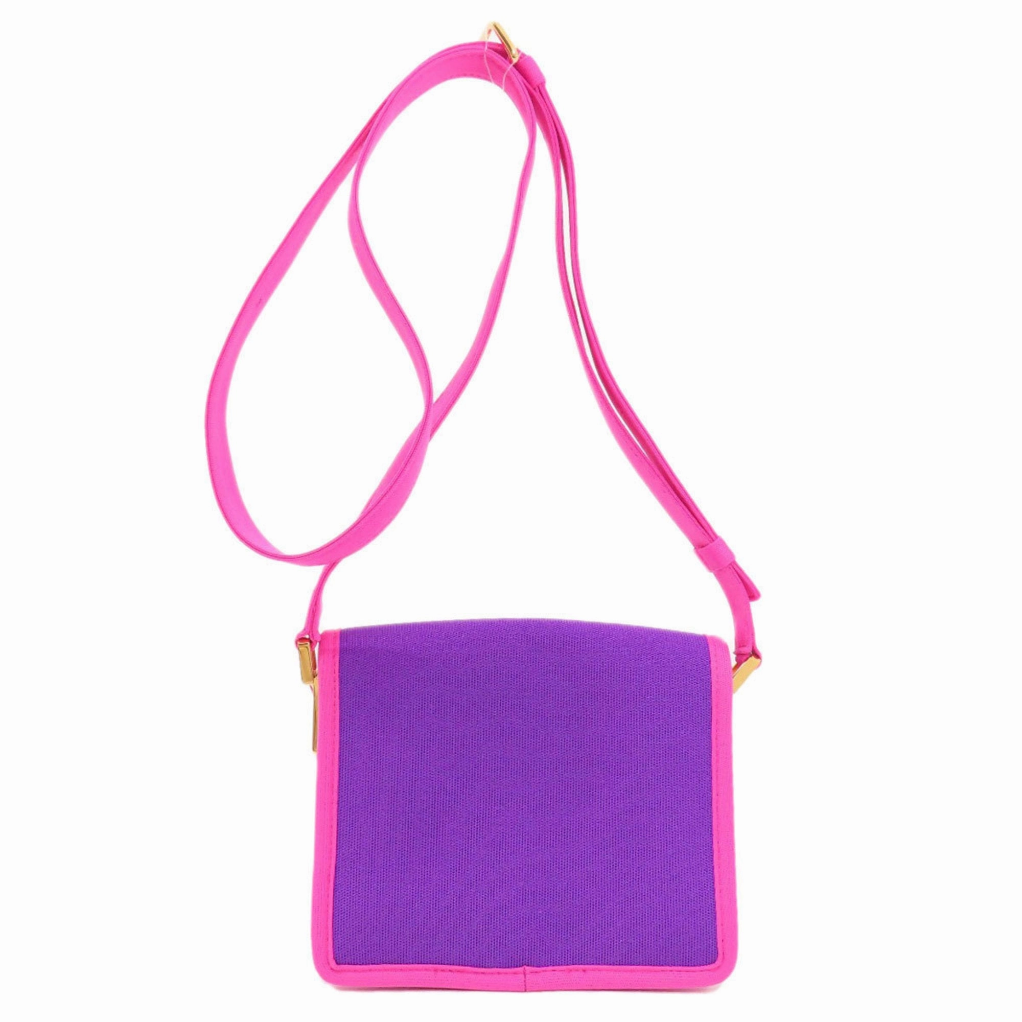 Marni  Canvas Shoulder Bag (Pre-Owned)