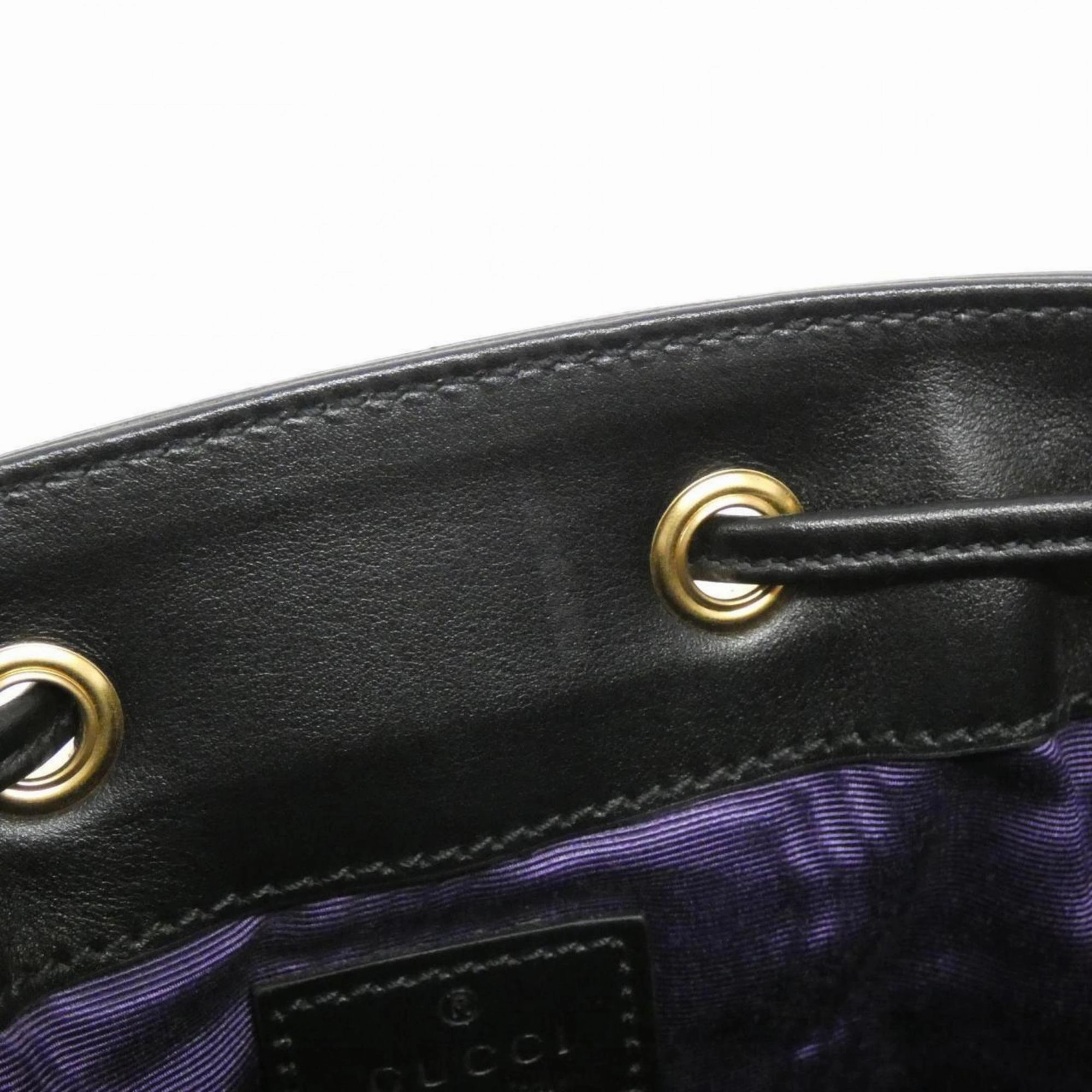 Matelasse Leather Shoulder Bag with Key Charm