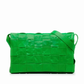 Maxi Nappa Intrecciato Cassette Crossbody