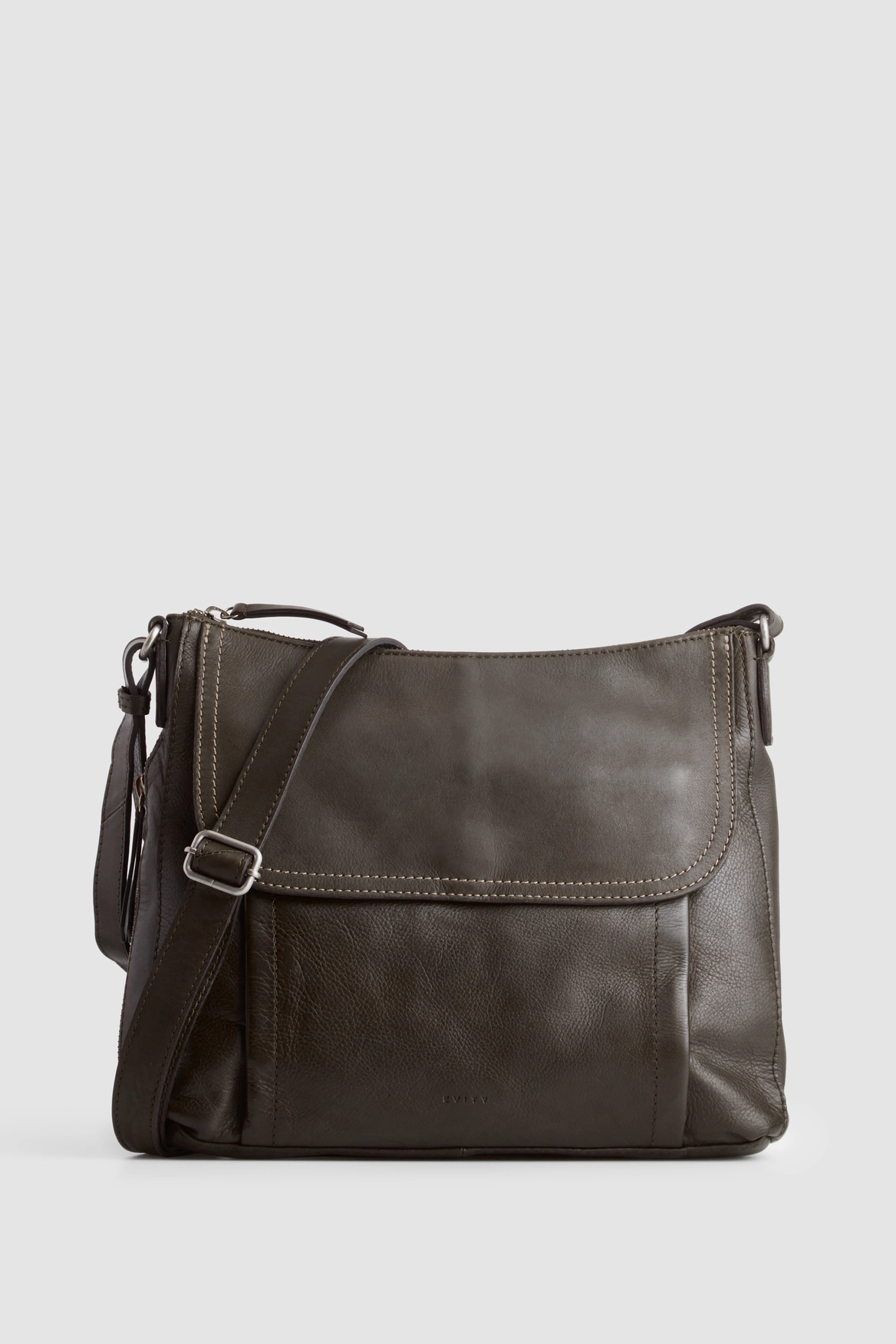 Maya Leather Large Crossbody Bag