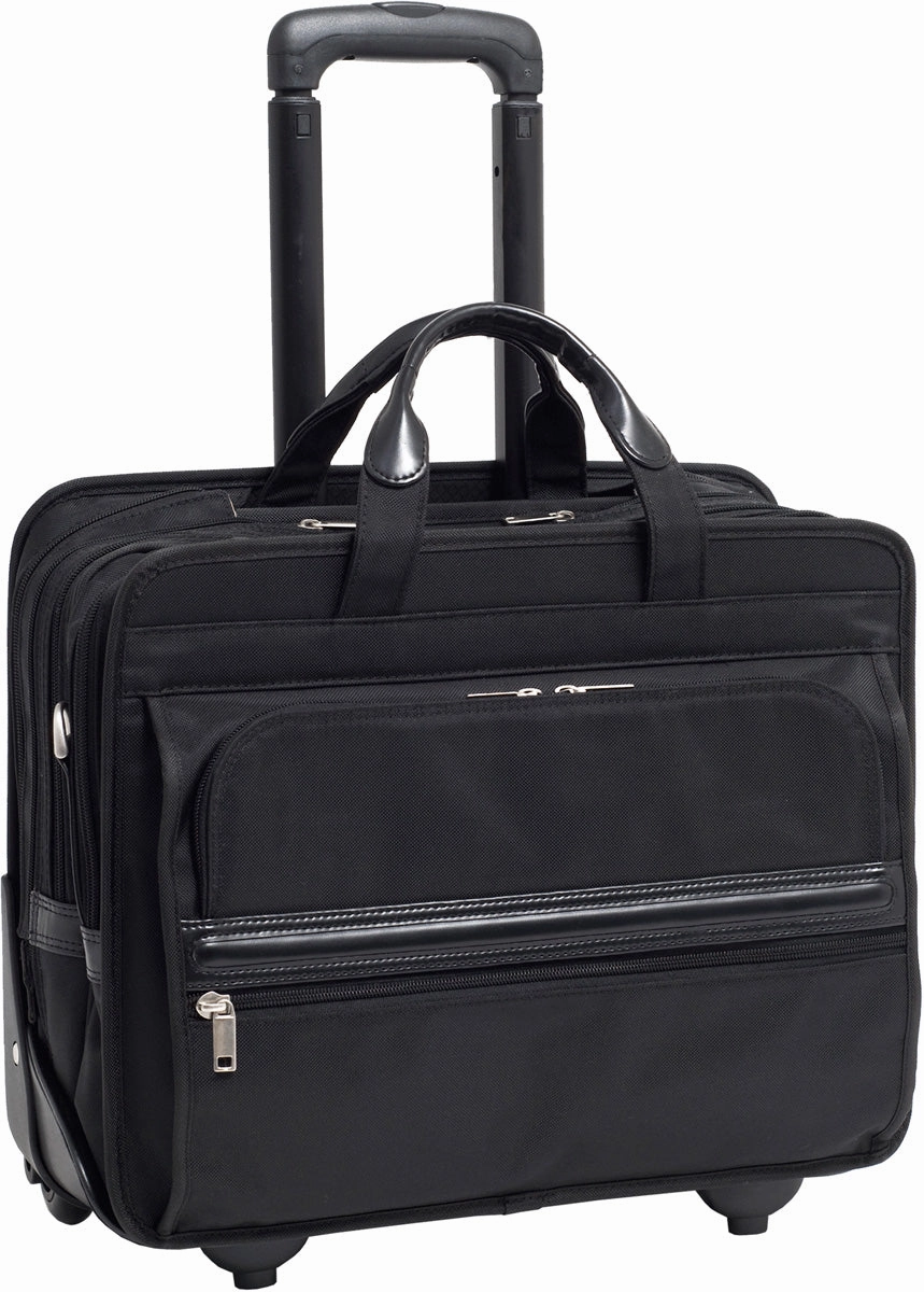 Mcklein P Series Franklin Nylon 17In Wheeled Laptop Case