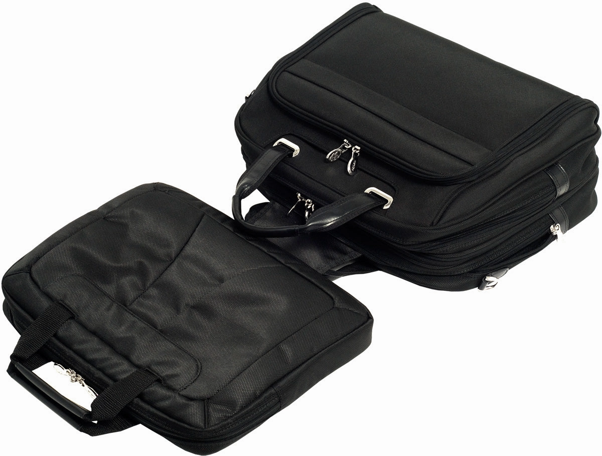 Mcklein R Series Springfield Nylon Flythrough 17In Laptop Case