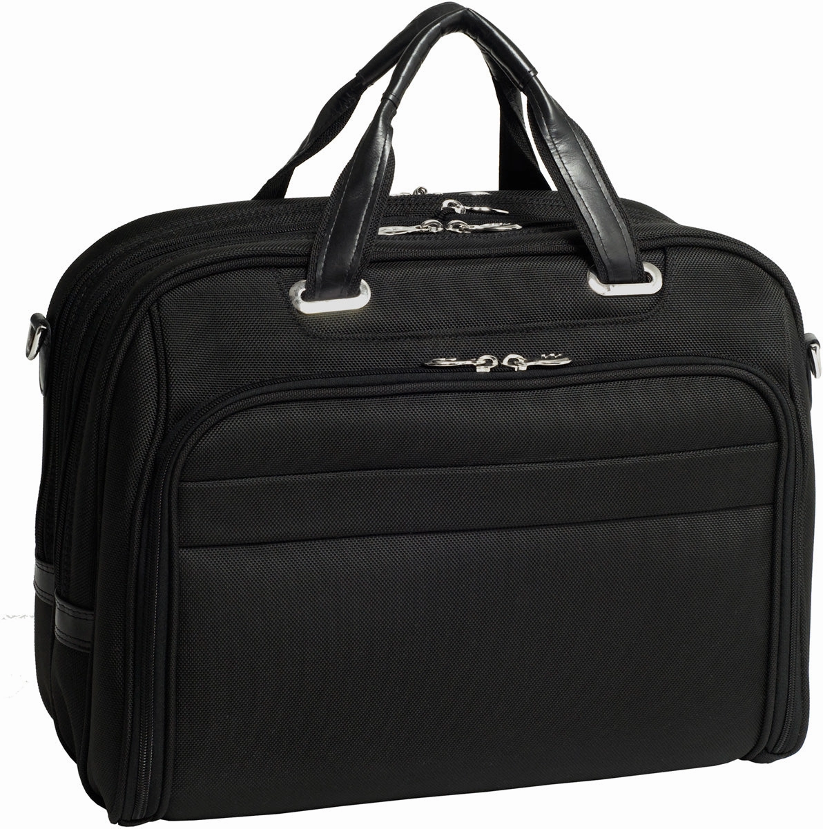Mcklein R Series Springfield Nylon Flythrough 17In Laptop Case