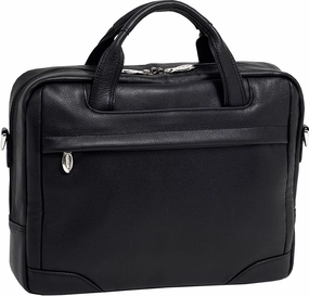 Mcklein S Series Bridgeport Leather Large Laptop Brief