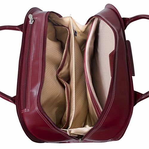 Mckleinusa Edgebrook 96316 Red Wheeled Ladies' Laptop Case