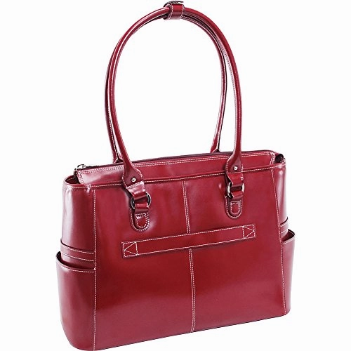 Mckleinusa Willow Springs 96561 Green Leather Ladies' Briefcase