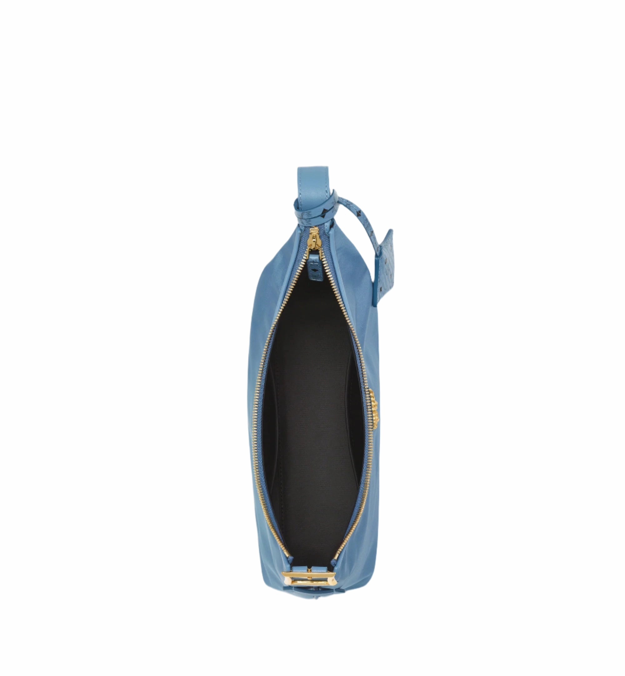 MCM Women's Aren Hobo in Recycled Nylon and Monogram Print Leather