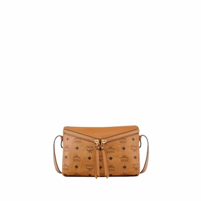 MCM Women's Diamant 3D Shoulder Bag in Visetos Leather Mix