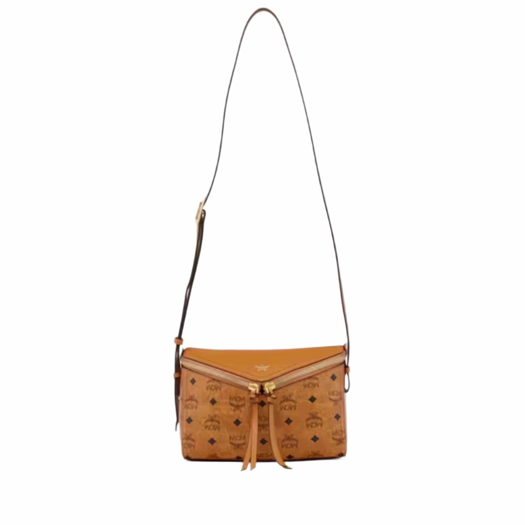 MCM Women's Diamant 3D Shoulder Bag in Visetos Leather Mix