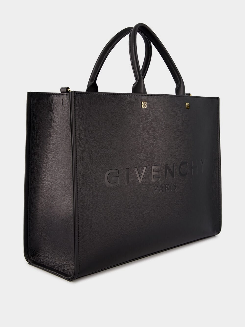 Medium G-Tote Leather Shopping Bag